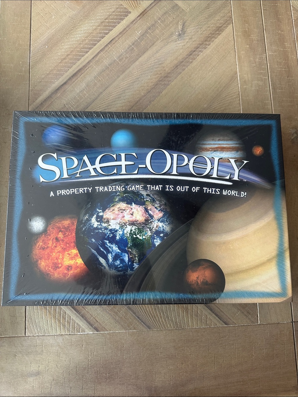 Space-Opoly Board Game NIB Sealed Family Strategy Space Monopoly Style Game